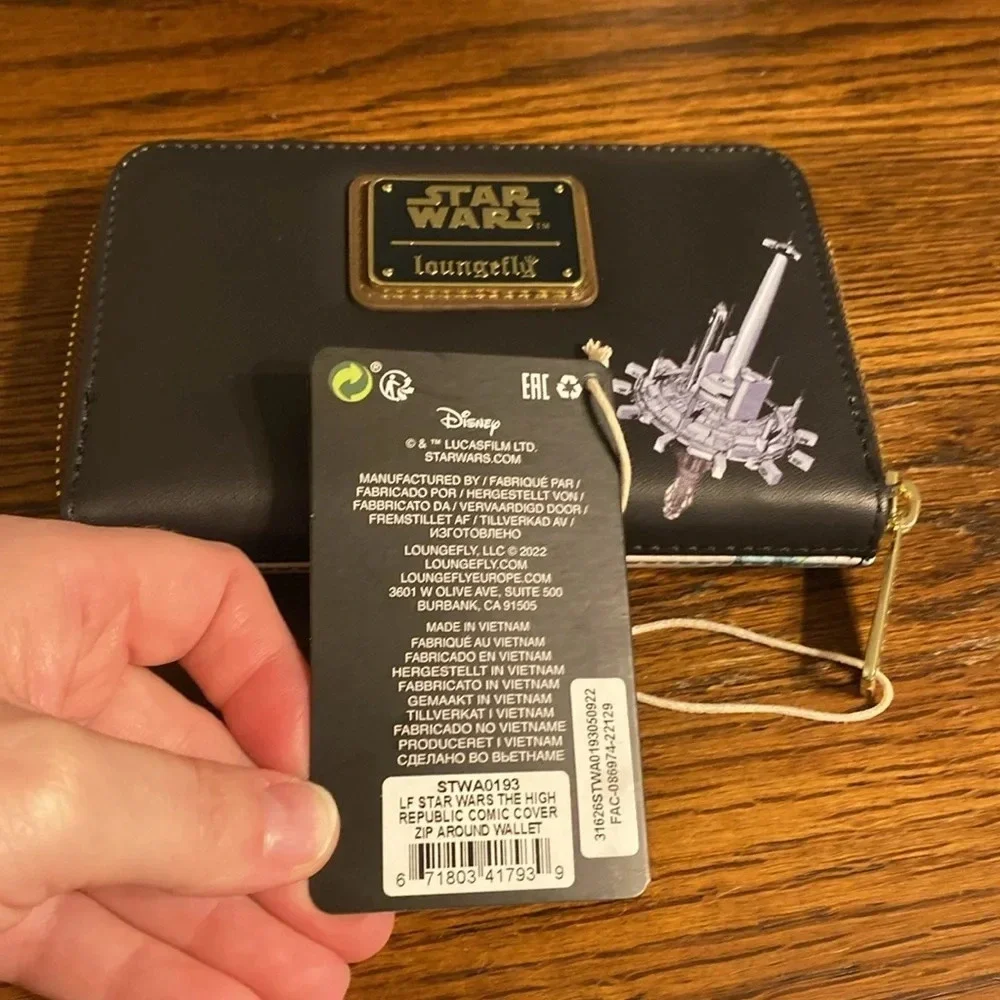 Loungefly Star Wars The High Republic Zip Around Wallet NWT